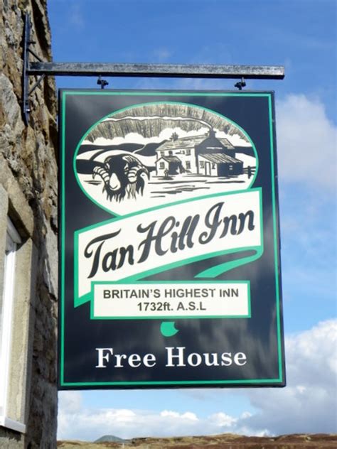 Sign For The Tan Hill Inn © Maigheach Gheal Cc By Sa20 Geograph