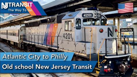 The Atlantic City Line New Jersey Transit Unique Service Youtube