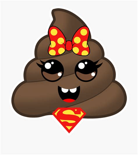 Super Poop Emoji Transparent Cartoon Free Cliparts And Silhouettes