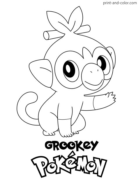 16 Rillaboom Coloring Pages Printable Coloring Pages