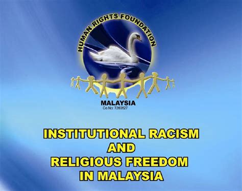 Not just for islam but also the rights of other religions as long as it does not disturb the peace, cause inconvenience or lead to harm towards any party, he. WikiSabah: Institutional Racism and Religious freedom in ...