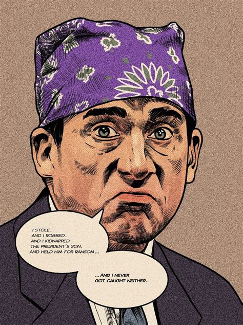 Prison Mike The Office Office Cartoon Office Poster Prison Mike