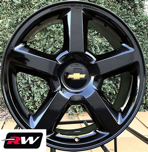 20 X85 Inch Chevy Tahoe Ltz Oe Replica Wheels Gloss Black Rims Images