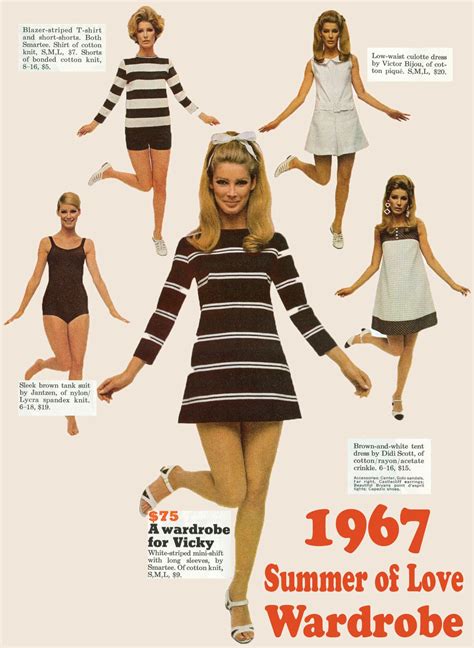1967 Summer Of Love Wardrobe Inspiration 1960s Fashion 60s Fashion