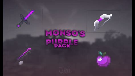 Texturepack~release~monsos Purple Pack Uhc Kohi~fps Youtube