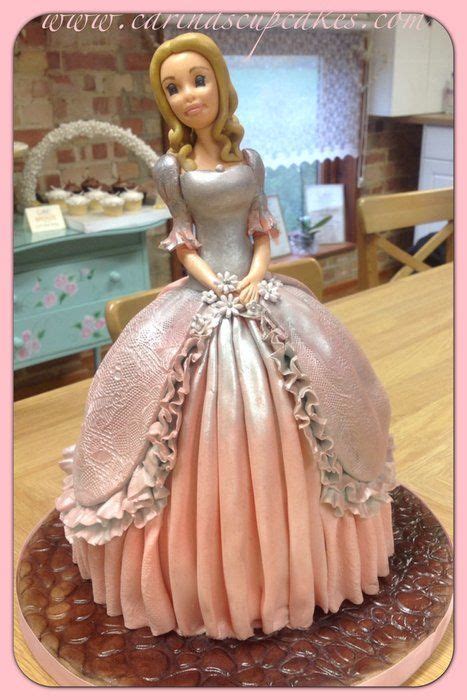 A popular princess {tinkerbell doll cake}. Completely edible princess doll cake | Princess doll cake ...