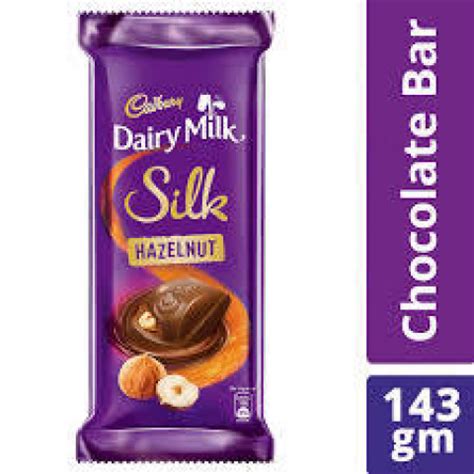 Cadbury Dairy Milk Silk Hazelnut Chocolate Bar 143 G