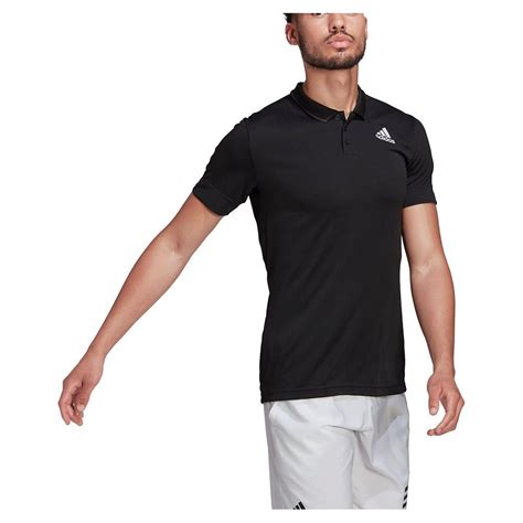 Adidas Men`s Freelift Tennis Polo Shirt Black