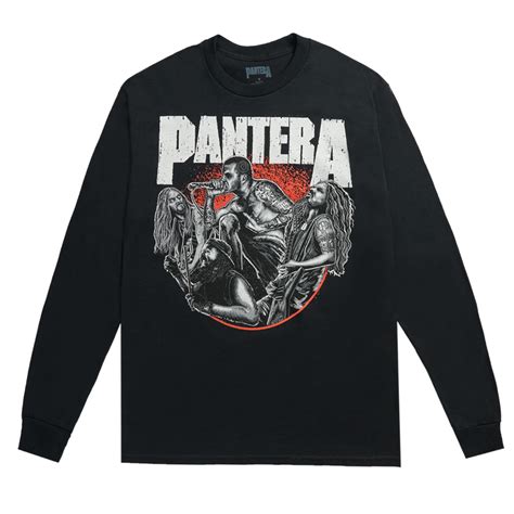 30 Vulgar Years Band Illustration Long Sleeve Shirt Pantera Official