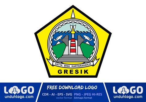 Logo Kabupaten Gresik Download Vector Cdr Ai Png