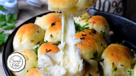 Unwrap and cut each string cheese into 5 pieces. Garlic Cheese Bombs - YouTube