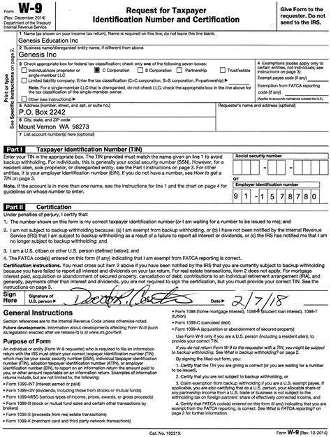 Blank W 9 Form 2024 Printable Pdf 2024 Vilma Jerrylee