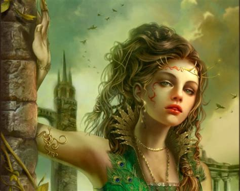 Beautiful Women Mystical Women Photo Castles And Fantasy Kyr