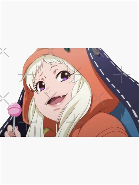 Kakegurui Runa Yomozuki Anime Sticker For Sale By Kawaii4life