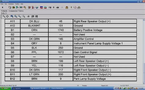 1996 pontiac grand am car stereo wire colors functions and locations. 2003 Pontiac Grand Am Stereo Wiring Diagram - Database | Wiring Collection