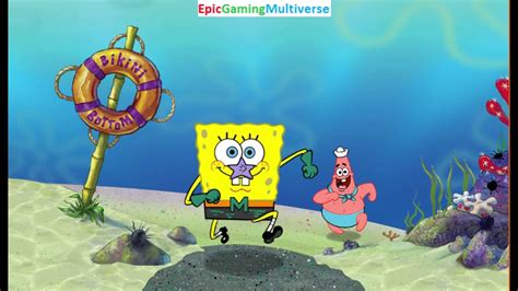 Spongebob Squarepants Heros Choice Man Ray Battle Gameplay Playing