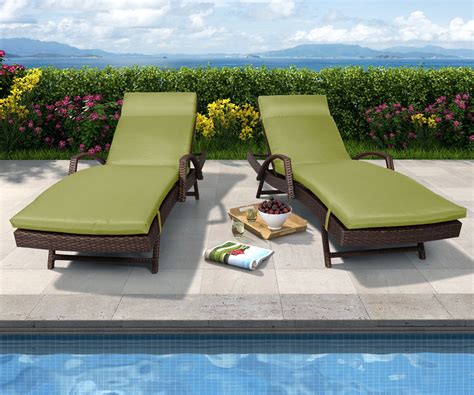 Buy Ulax Furniture 2 Pack Adjustable Outdoor Patio Rattan Wicker Chaise