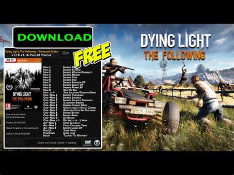 Dying Light The Following Ee Trainer Youtube