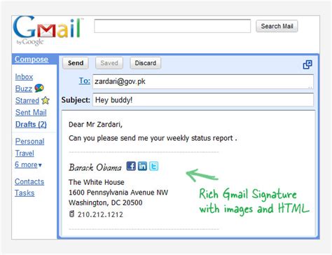 How To Create Custom Email Signature In Gmail Tagrex