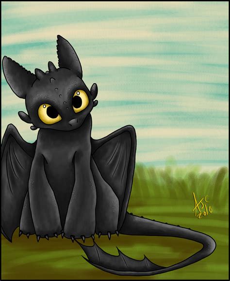 Toothless By Dragowl On Deviantart