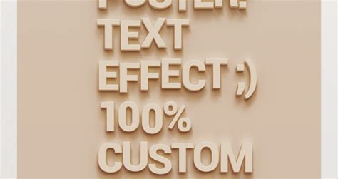 Psd Wall Poster Text Effect Photoshop Text Effects Pixeden