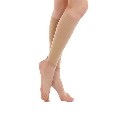 calf compression sleeve women 1 pair calf support footless compression socks stockings for shin