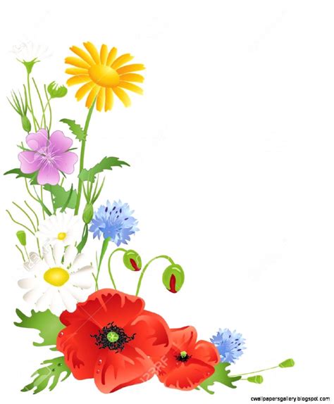 Wildflowers Clipart Wallpapers Gallery