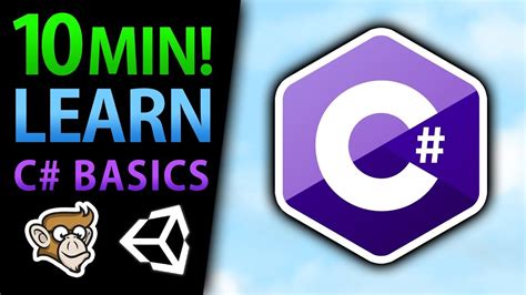 Learn C Basics In 10 Minutes Unity C Csharp Programming Code