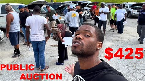 FIRST TIME AT THIS NEW PUBLIC AUTO AUCTION & EVERY SINGLE CAR SOLD FOR