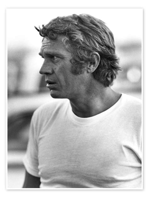 Steve Mcqueen Print By Celebrity Collection Posterlounge