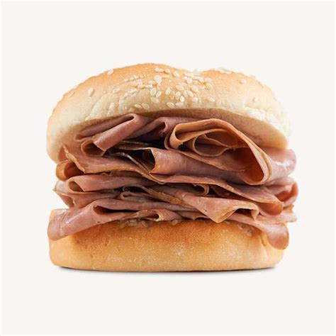 Arby's, their roast beef sandwiches, and a new meat slicer. Arby's Roast Beef Classic nutrition info - fastfood menus