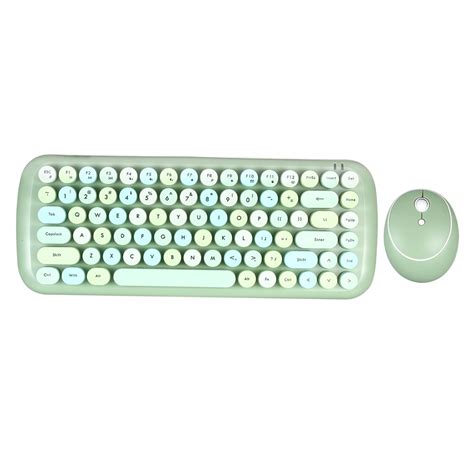 Mofii Candy Keyboard Mouse Combo Wireless 24g Color Mezclado 84 Key