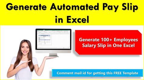 Automated Salary Slip In Excel By Ca Mohil Singla Automated Payslip