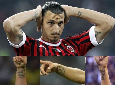 Zlatan ibrahimovic has his his back completely filled with tattoos. Zlatan Ibrahimovic Tattoos - Celebrities Tattooed