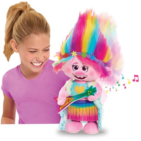 Trolls World Tour Dancing Poppy Feature Plush English Edition R Exclusive Toys R Us Canada