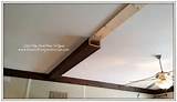 Pictures of Making Faux Wood Beams