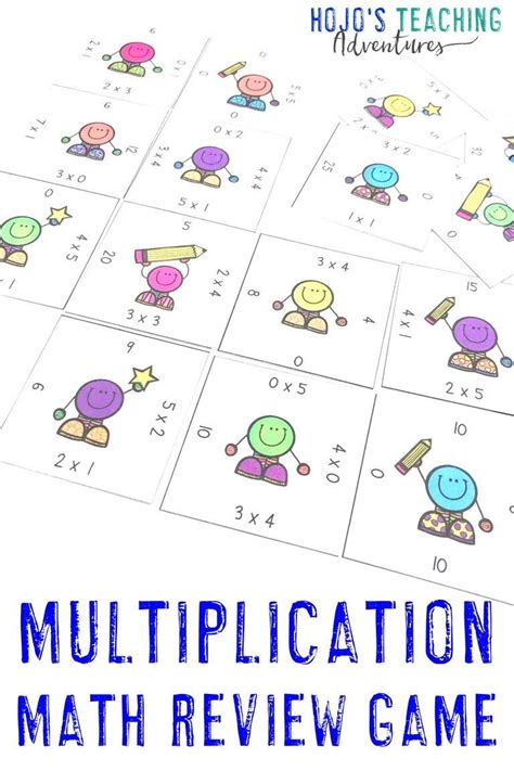 This Great Multiplication Math Game Is The Perfect Review Activity To