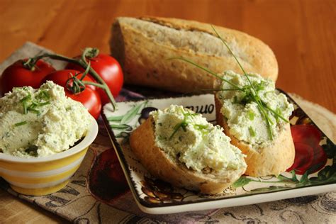 Homemade Cheese Spread With Horseradish And Herbs Reny Cookbook