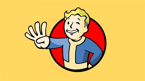 Wallpaper Illustration Text Cartoon Fallout Vault Boy 1920x1080