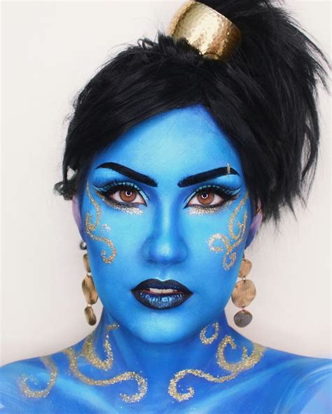 Genie Makeup Disney Costume Makeup Disney Makeup Fantasy Makeup