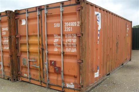 20 Ft Shipping Container Standard Wind And Water Tight 20stwwt
