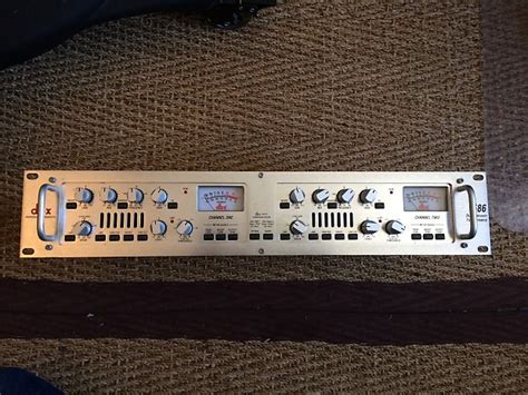 Dbx 586 Mic Pre Amp Eq And Compressor With Telefunken Tubes Reverb