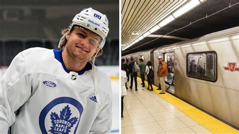 Maple Leafs Star William Nylander Was Spotted On The Ttc And You Might