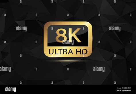 8k Ultra Hd 4k Uhd Quad Hd Full Hd Vector Resolution Presentation