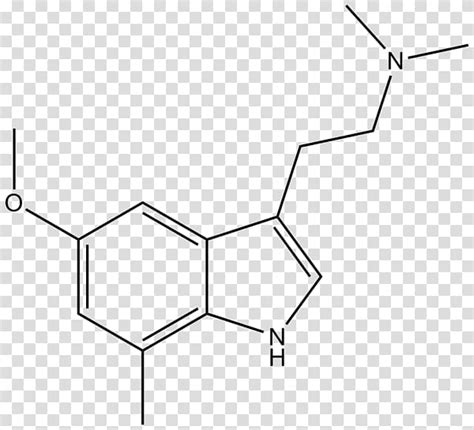 Serotonin 5 Meo Dmt Chemical Structure Molecule Others Transparent