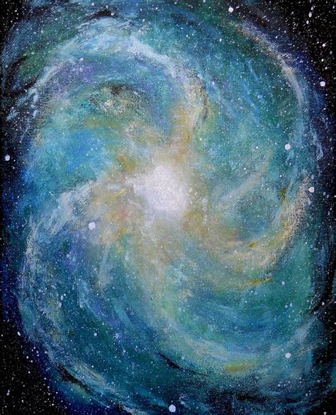 Pin By Amelia Long On Art Galaxy Painting Painting Milky Way Galaxy