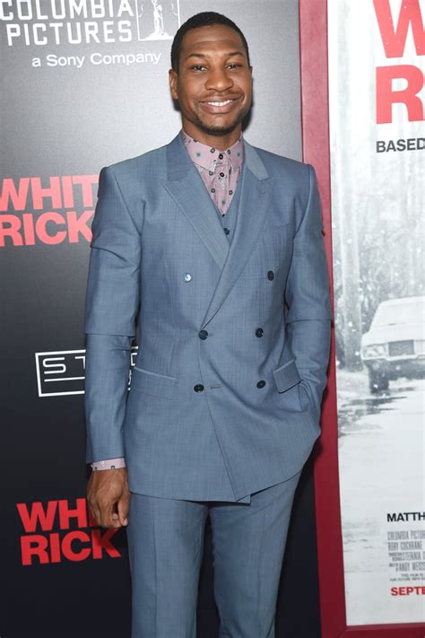 Nothing Says Dapper Like A Double Breasted Suit Jonathan Majors