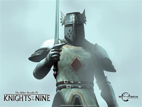 Knights Of The Nine Game Poster Video Games The Elder Scrolls Iv
