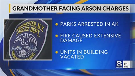 Arkansas Woman Arrested For Arson After Lyell Ave Fire Youtube