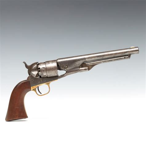 2 A Colt Model 1860 Army 44 Caliber Six Shot Revolver